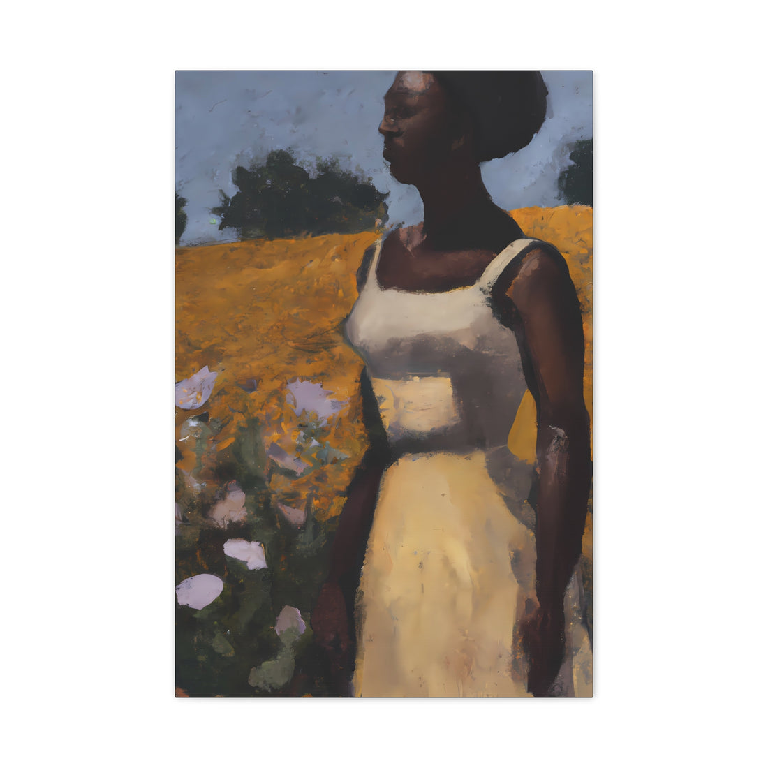 Lady 7, Cottage Series CANVAS Wall Art