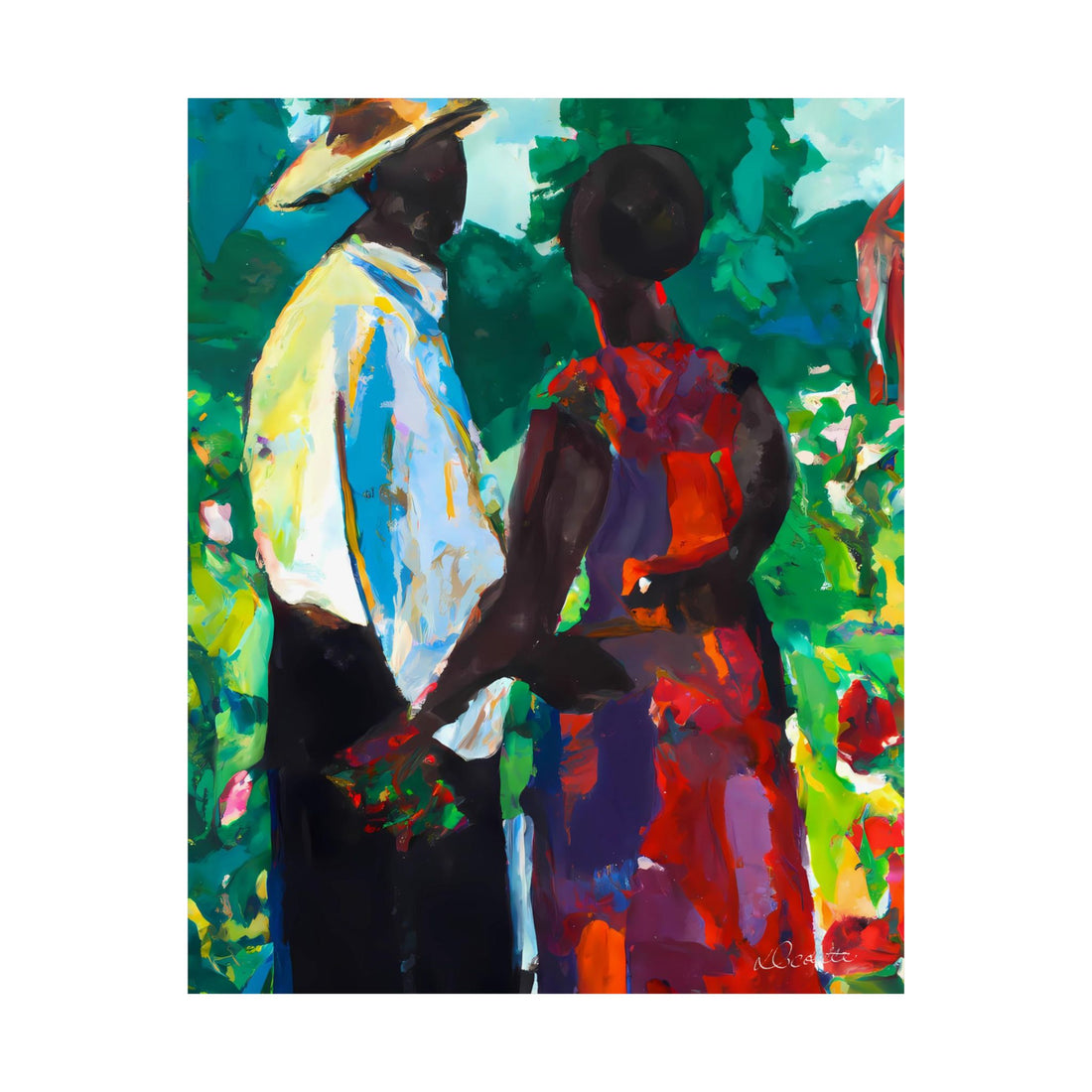 RED FLOWERS | Signed Giclée Art Print