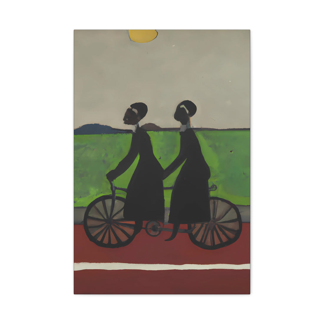 Double Ride Folk Art Series, CANVAS wall art