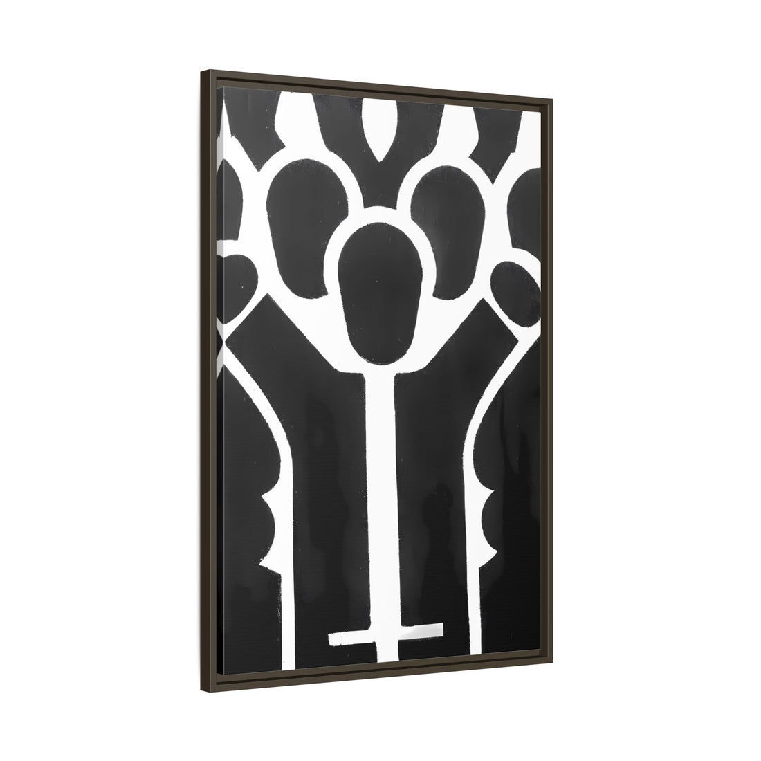 Hands Up, Fluid Series | Framed Canvas Wall Art
