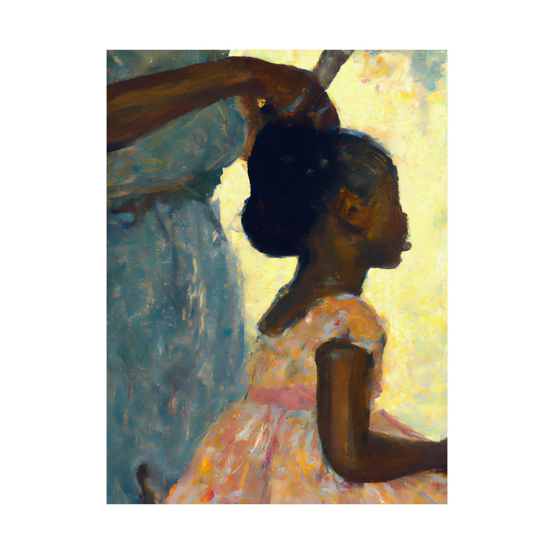 Hair Days, Daughter Series | Poster Print