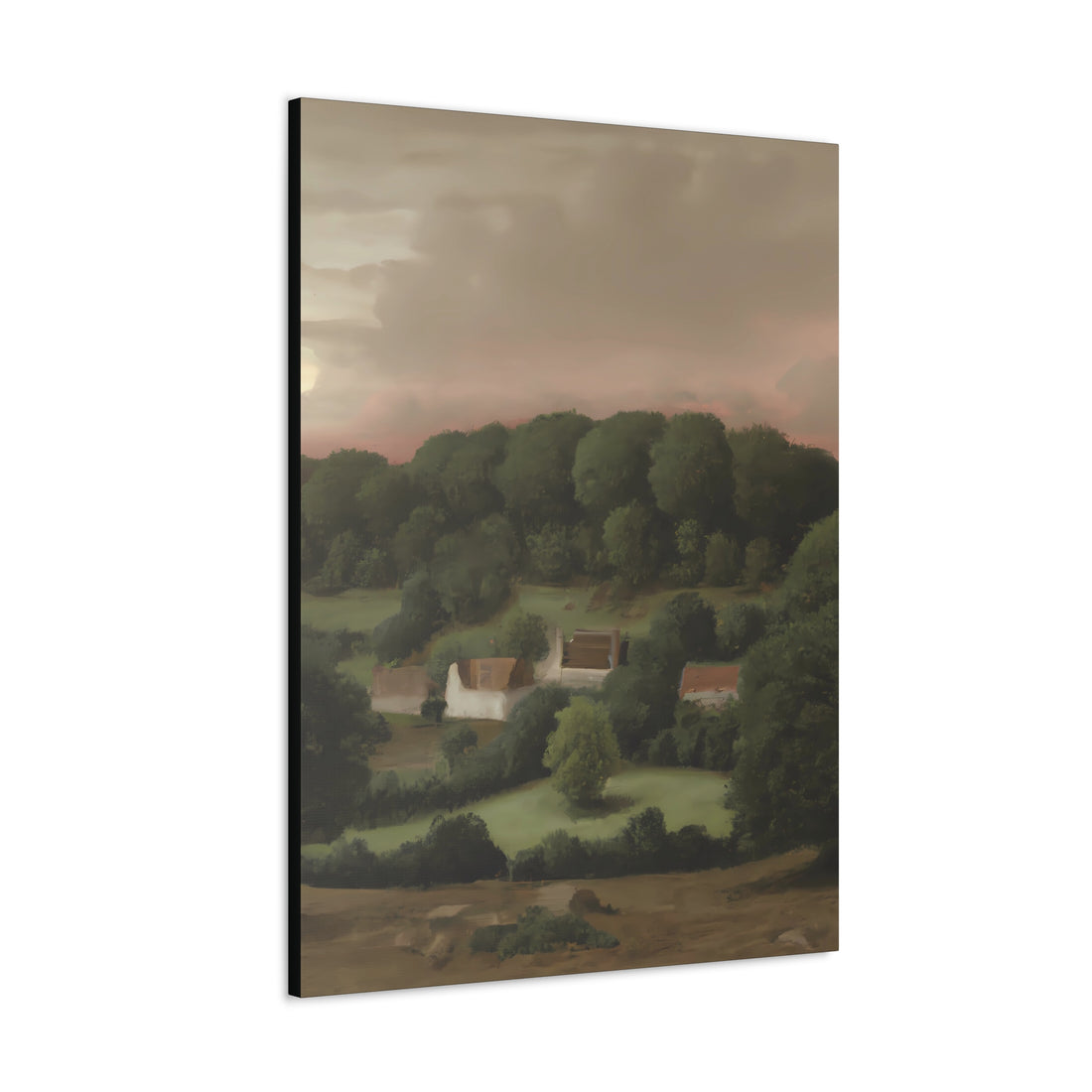 Hillside, Landscape Art Series | Canvas Wall Art