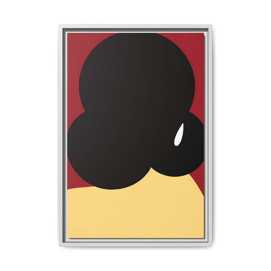 The Bun, Black Beauty Series | Framed Canvas Wall Art