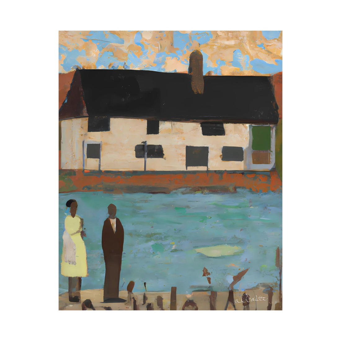 Lake House | Signed Giclée Art Print