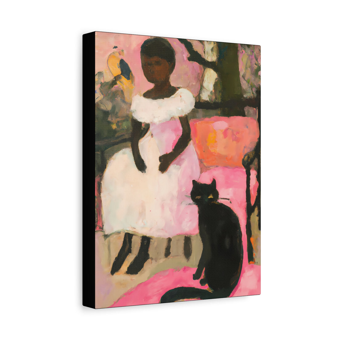 Love cats, Canvas Wall Art Daughter Series