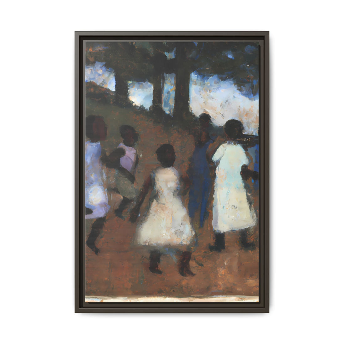 Childs Play, Vintage Art | Framed Canvas Wall Art