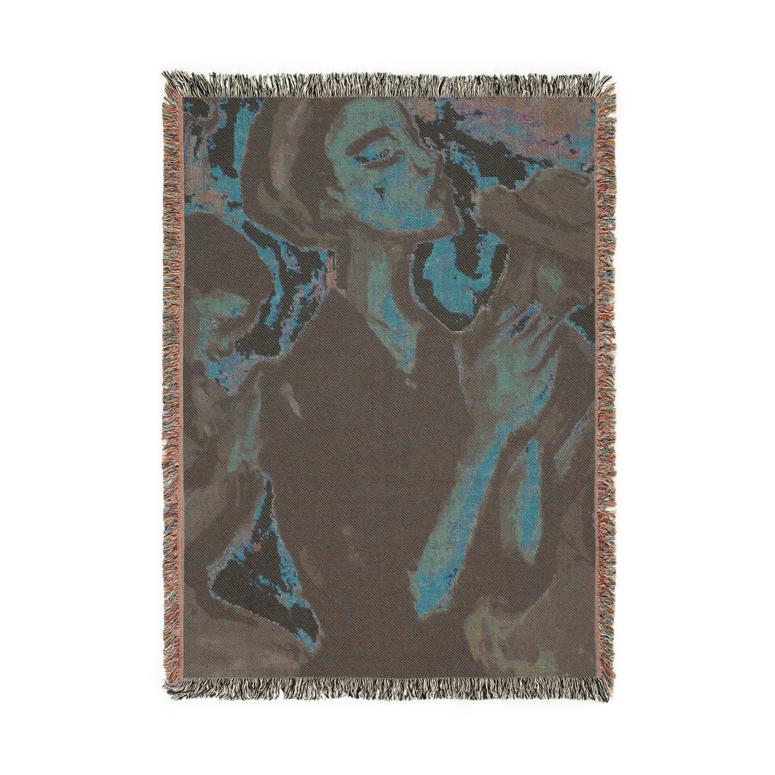 In Prayer, Artist Tapestry | Woven Blanket