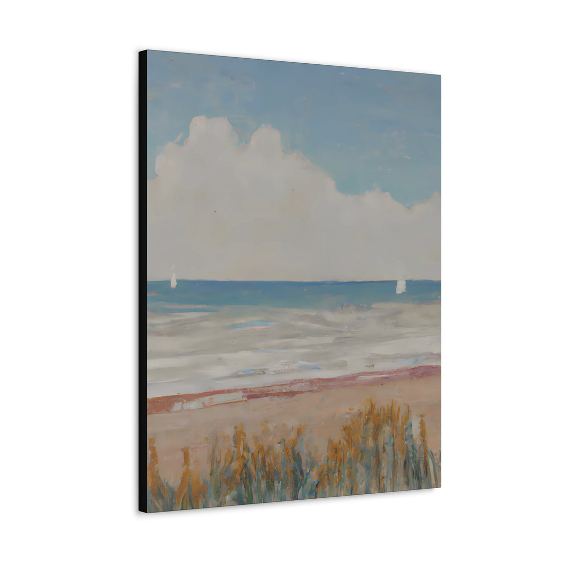 Beach Tide, Seascape Art Series | Canvas Wall Art