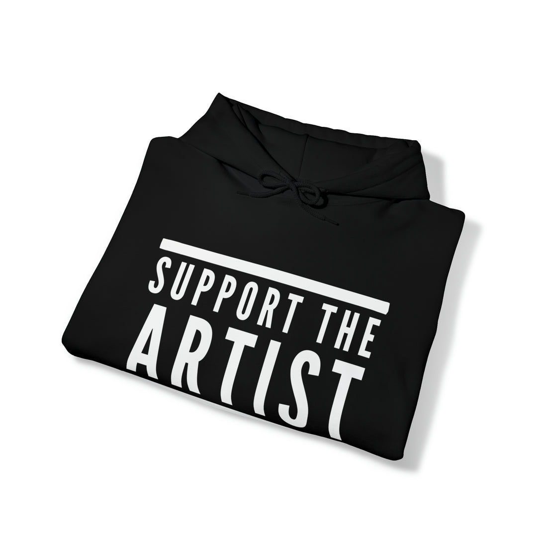 Support the Artist Hoodie, Unisex Heavy Hooded Sweatshirt