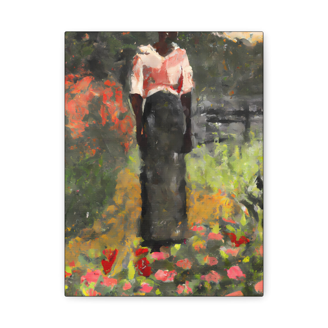Lady 8, Cottage Series CANVAS Wall Art