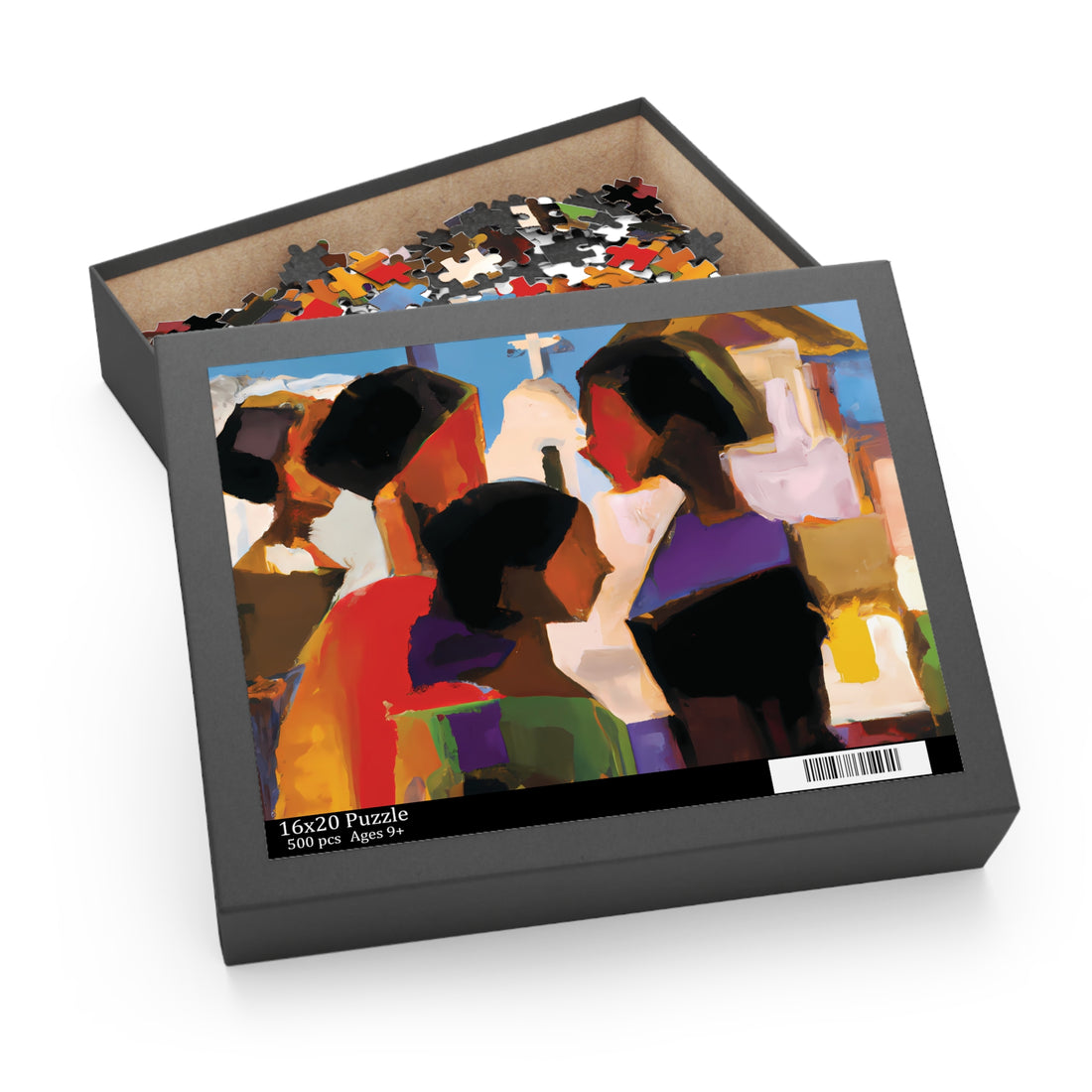 Stained Glass 1 Puzzle, 120, 252, 500 Piece