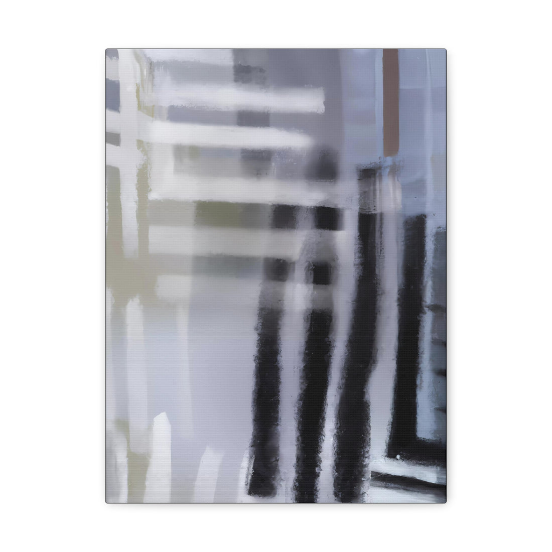 Strike Three, Abstract Series Canvas Wall Art