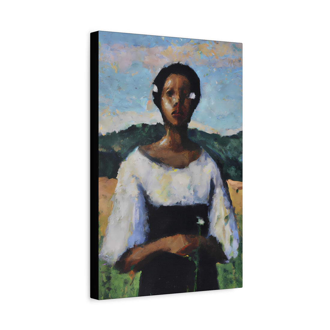 Lady 6, Cottage Series CANVAS Wall Art
