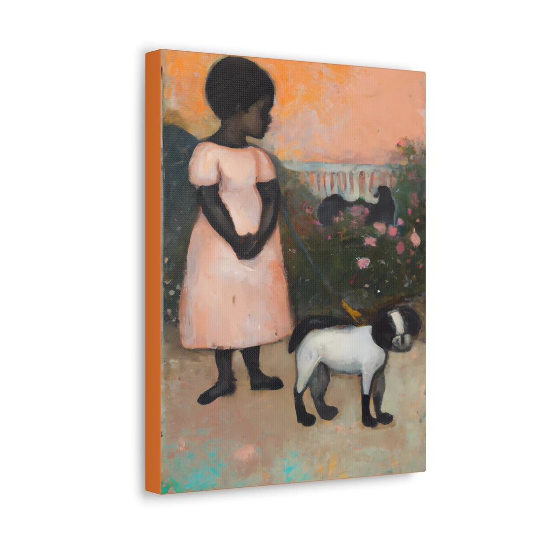 Love dogs, Canvas Wall Art Daughter Series