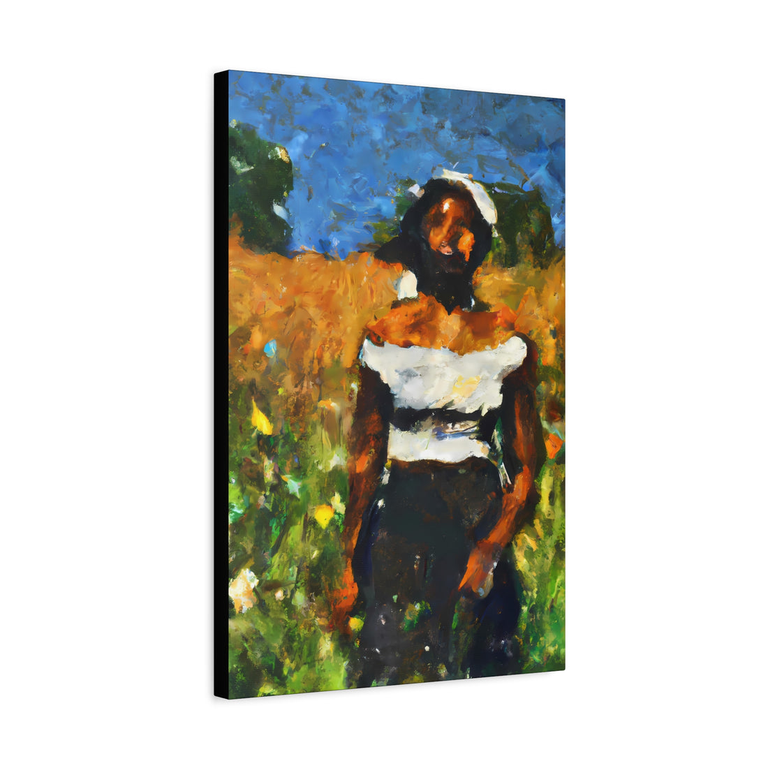 Lady 1, Cottage Series CANVAS Wall Art