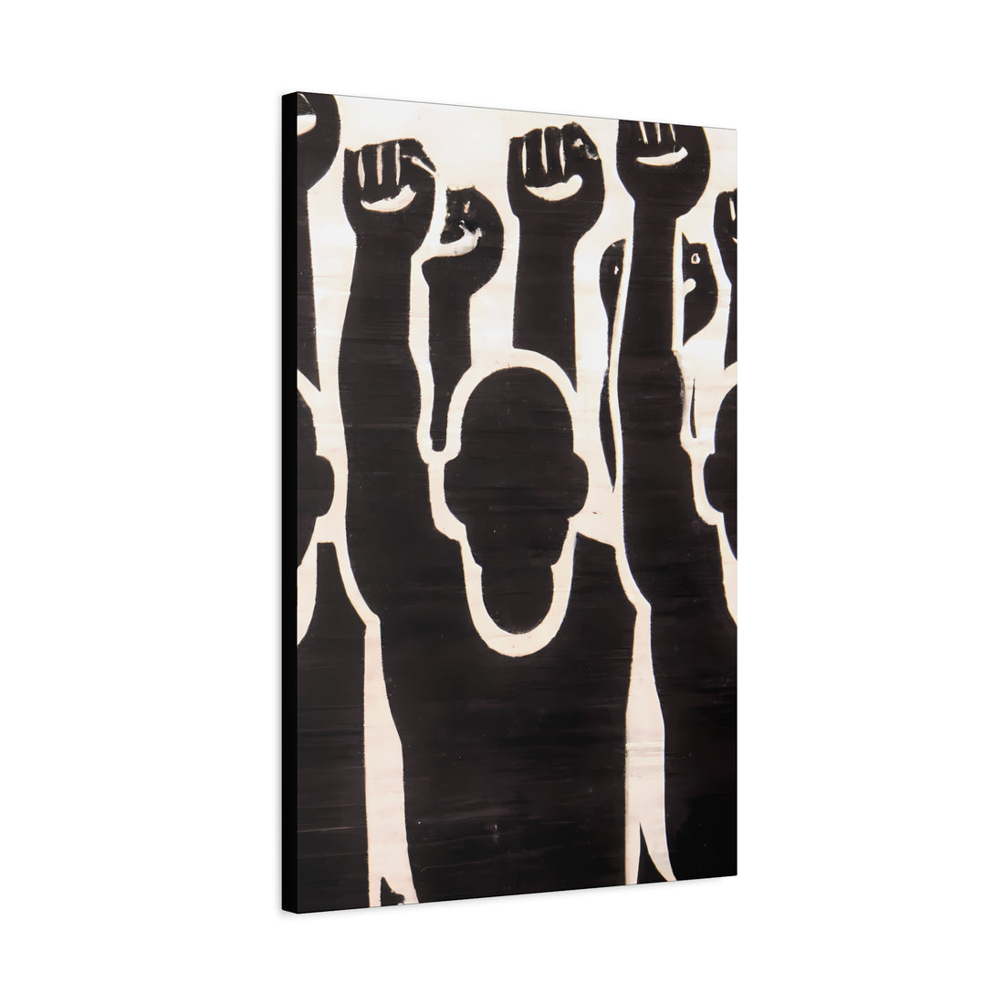 Hands Up 2, Contrast Series | Canvas Wall Art