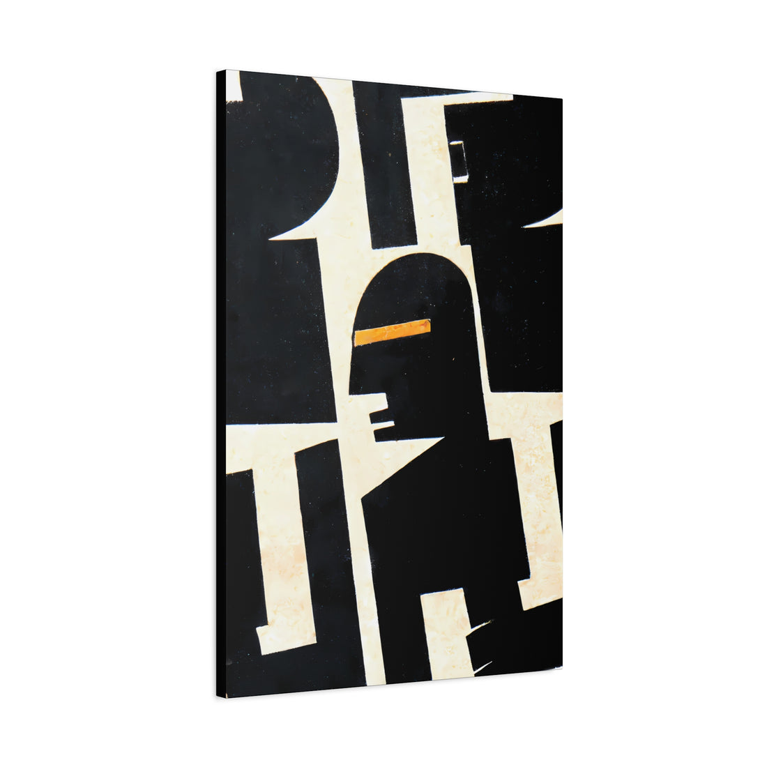 Profile 2, Contrast Series | Canvas Wall Art