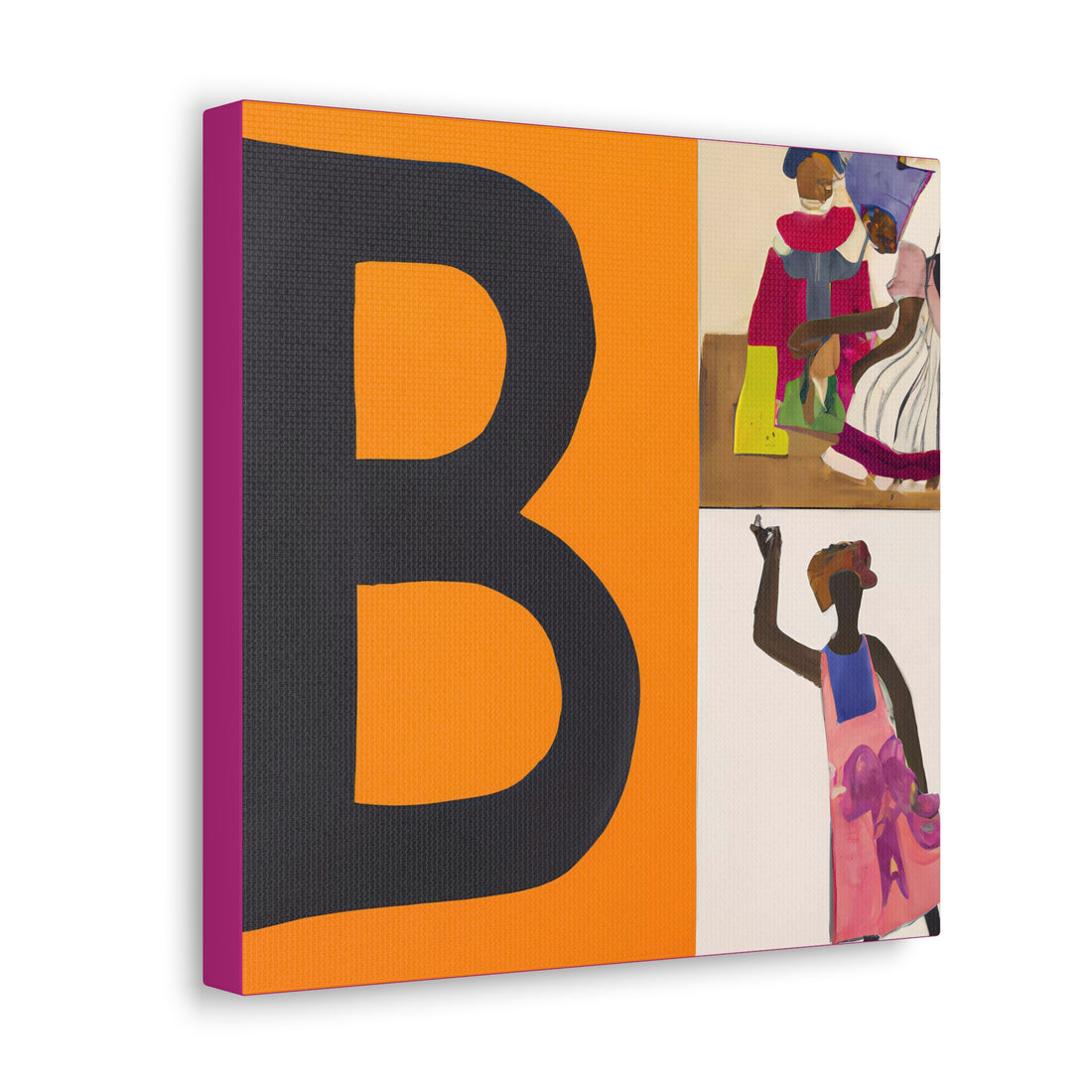 Collage B, Kids Series, | Canvas Wall Art