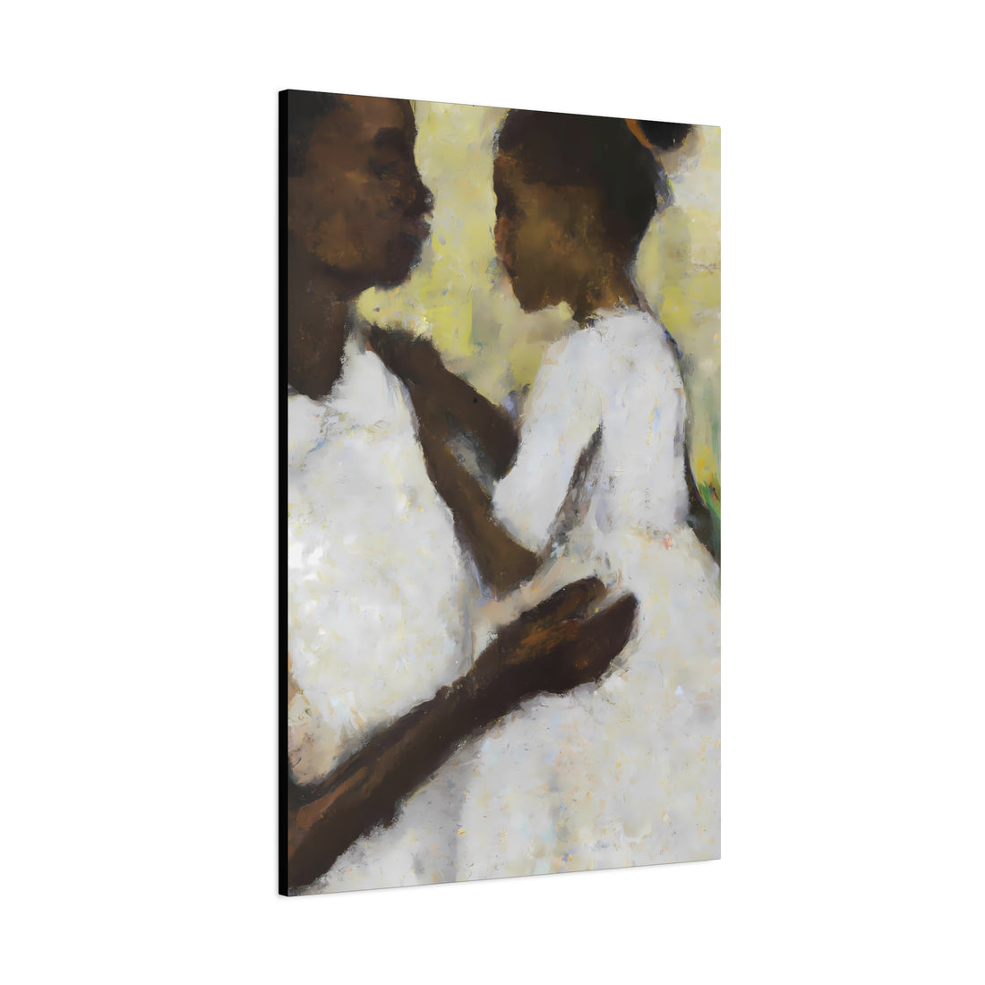 Ivory Mother, Canvas Wall Art Daughter Series
