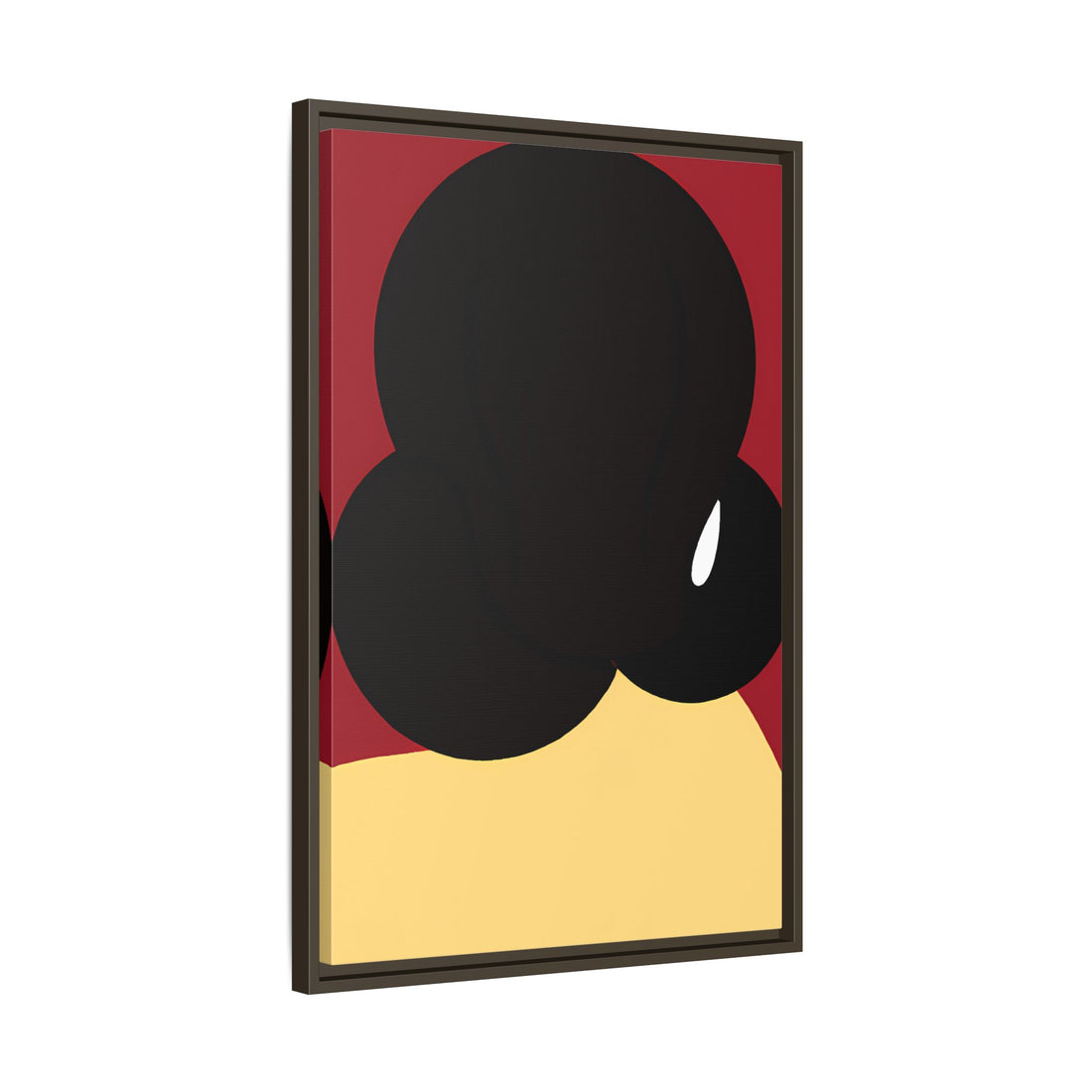 The Bun, Black Beauty Series | Framed Canvas Wall Art