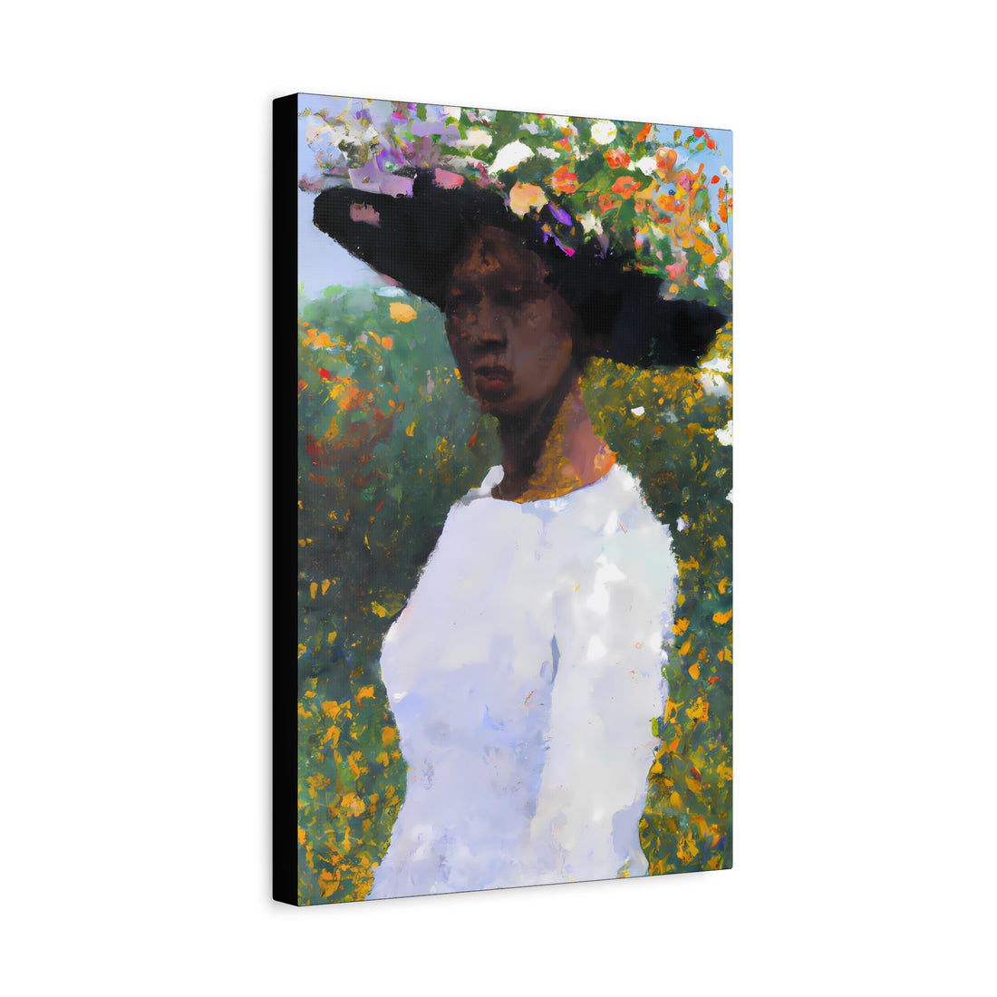 Lady 3, Cottage Series CANVAS Wall Art