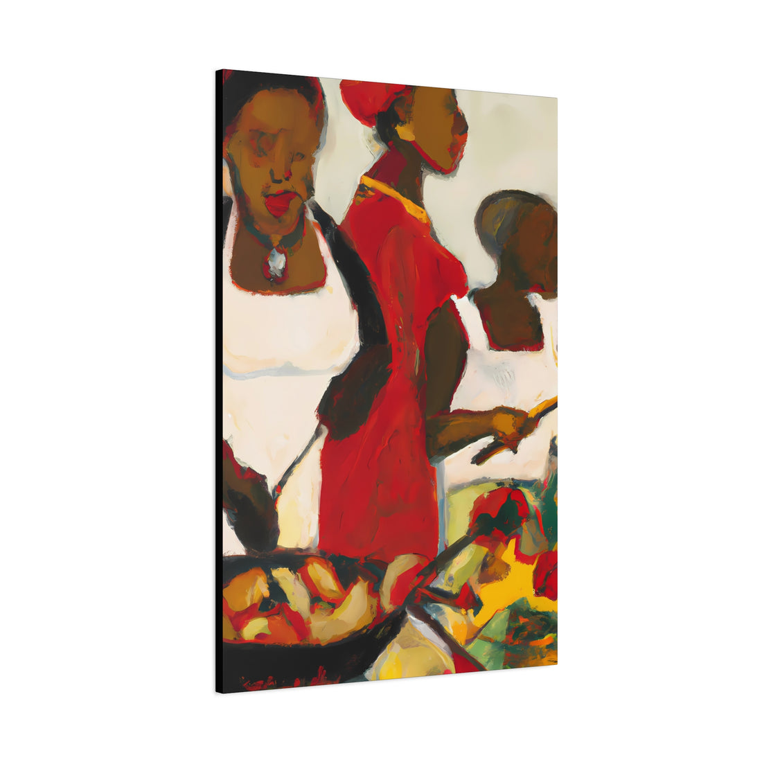 Lady in White, Lifestyle Series | Canvas Wall Art