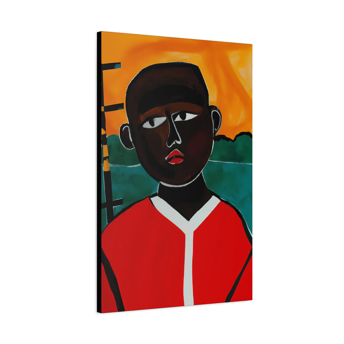 Theo, Folk Art Series | CANVAS Wall Art