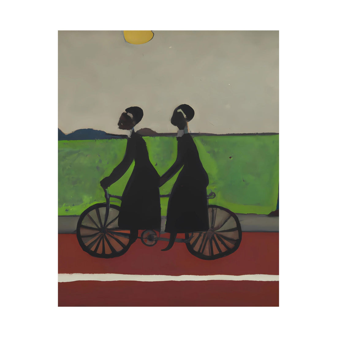 Double Ride, Folk Series | Poster Print