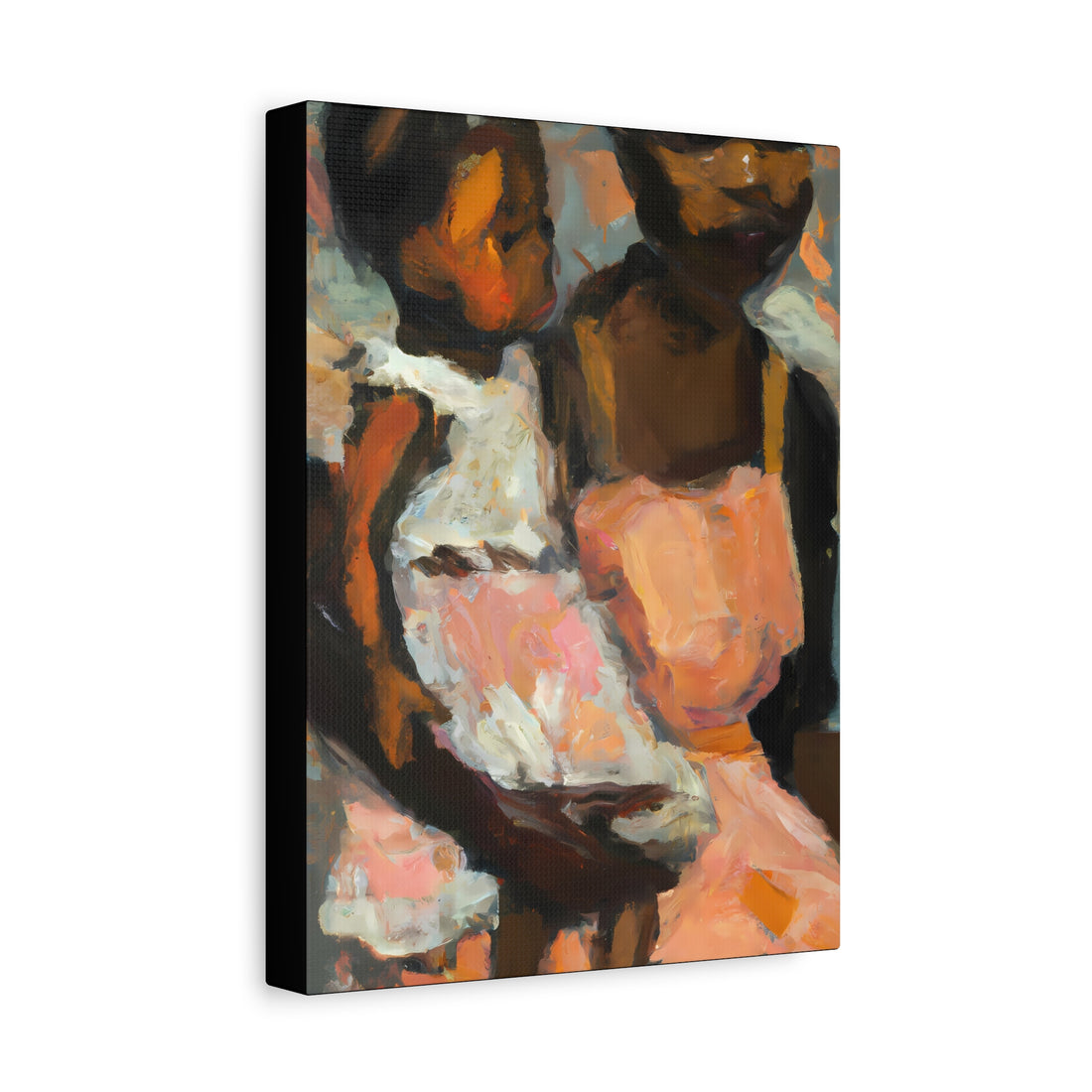 Peach Mother, Canvas Wall Art Daughter Series