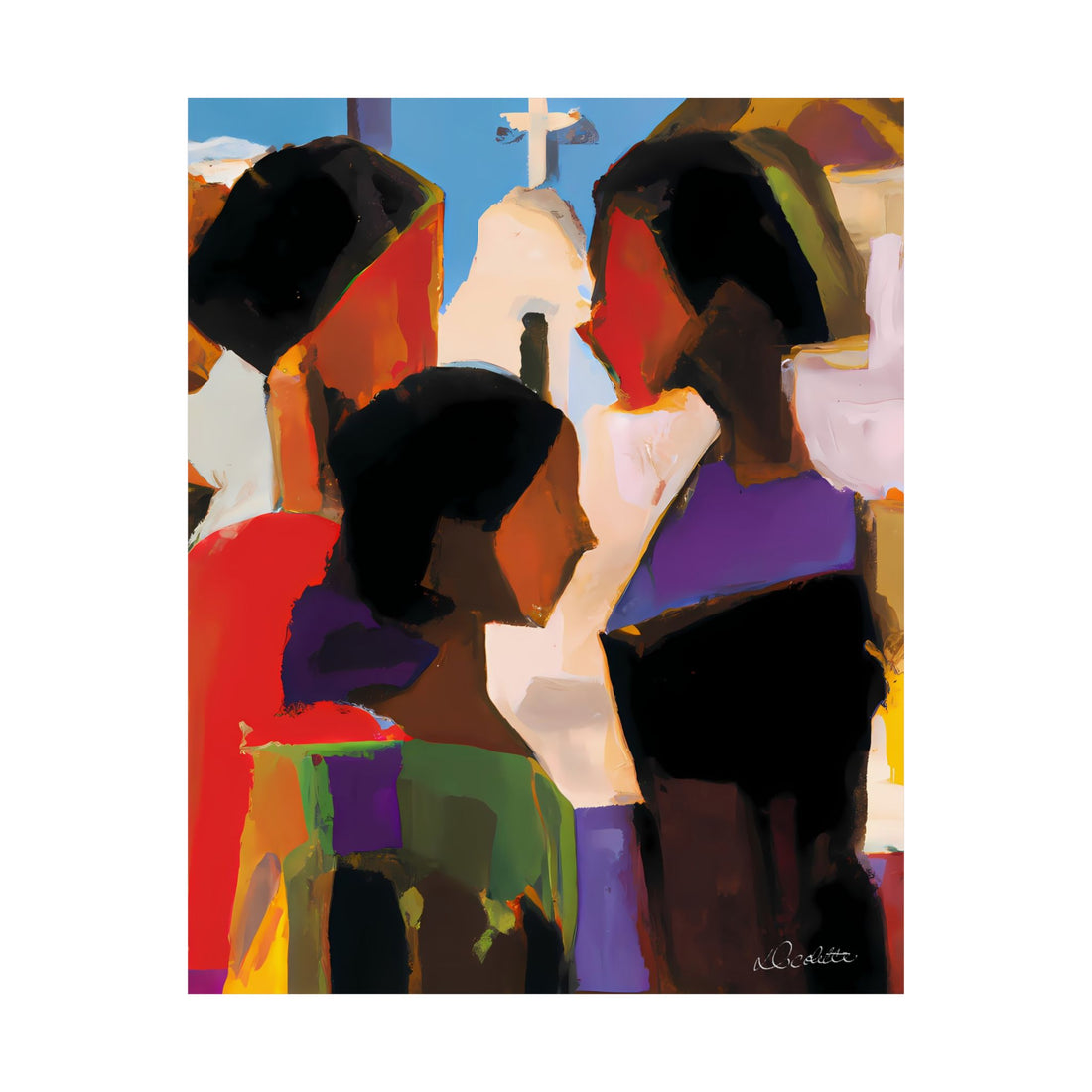 Stained Glass 1 |Signed Giclée Art Print