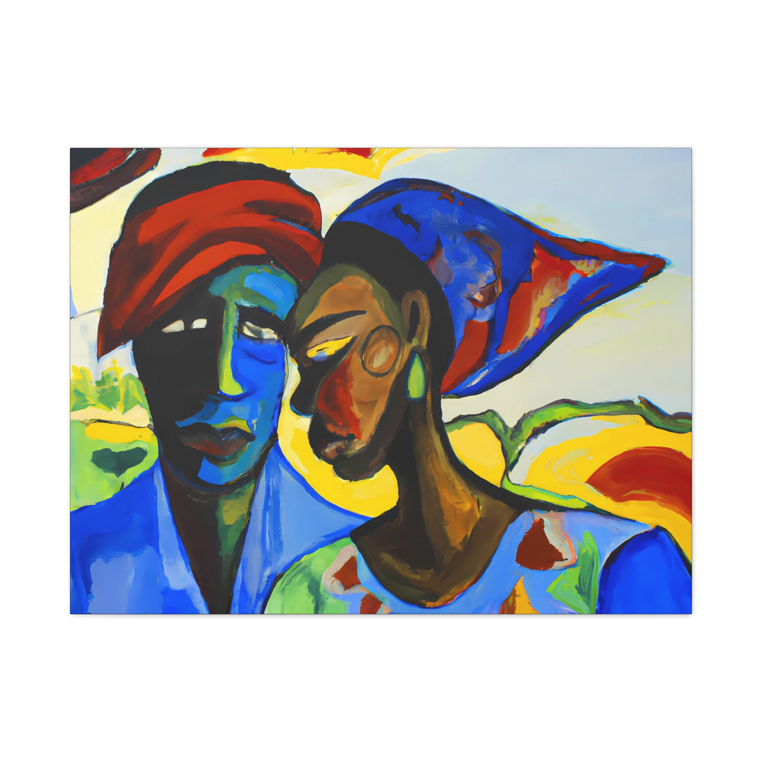 Mosaic, Over the Sofa | Horizontal CANVAS Art