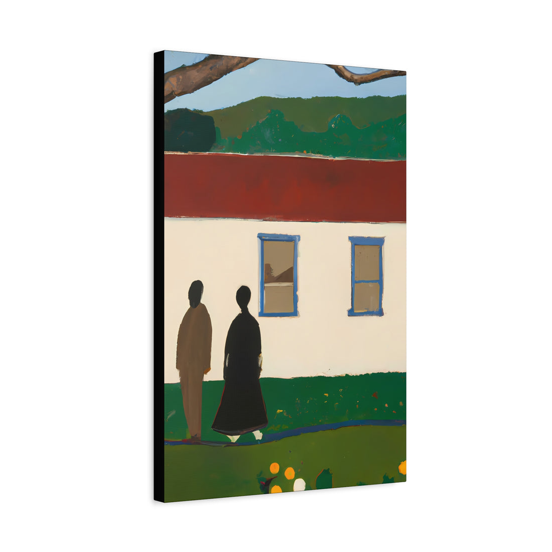 Country Home Folk Art Series, CANVAS wall art