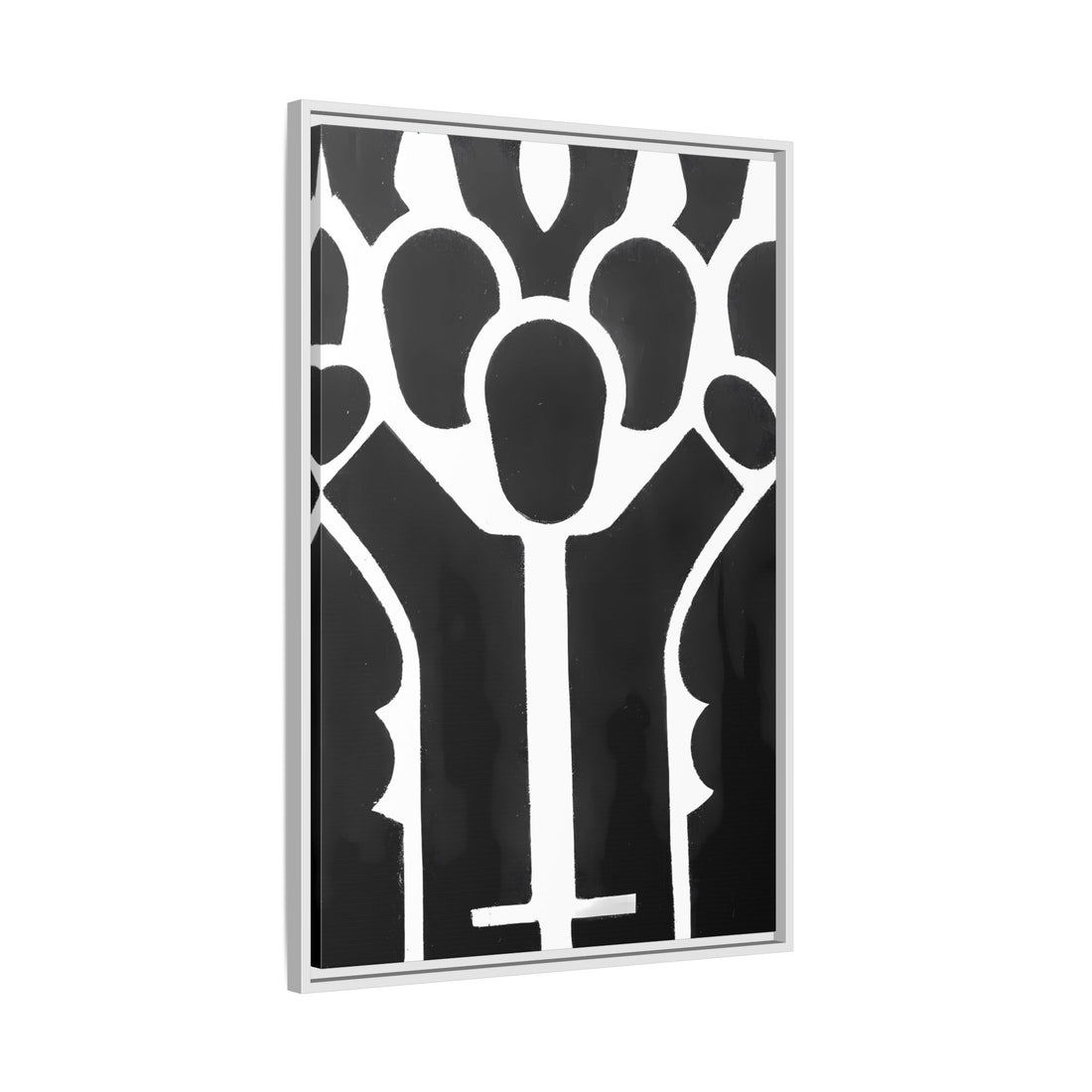 Hands Up, Fluid Series | Framed Canvas Wall Art
