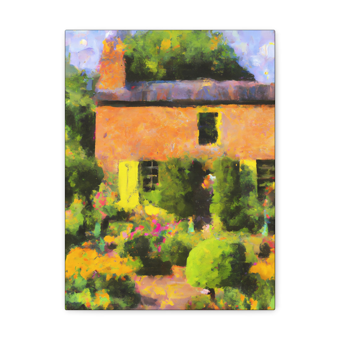 Green Garden, Cottage Series CANVAS wall art