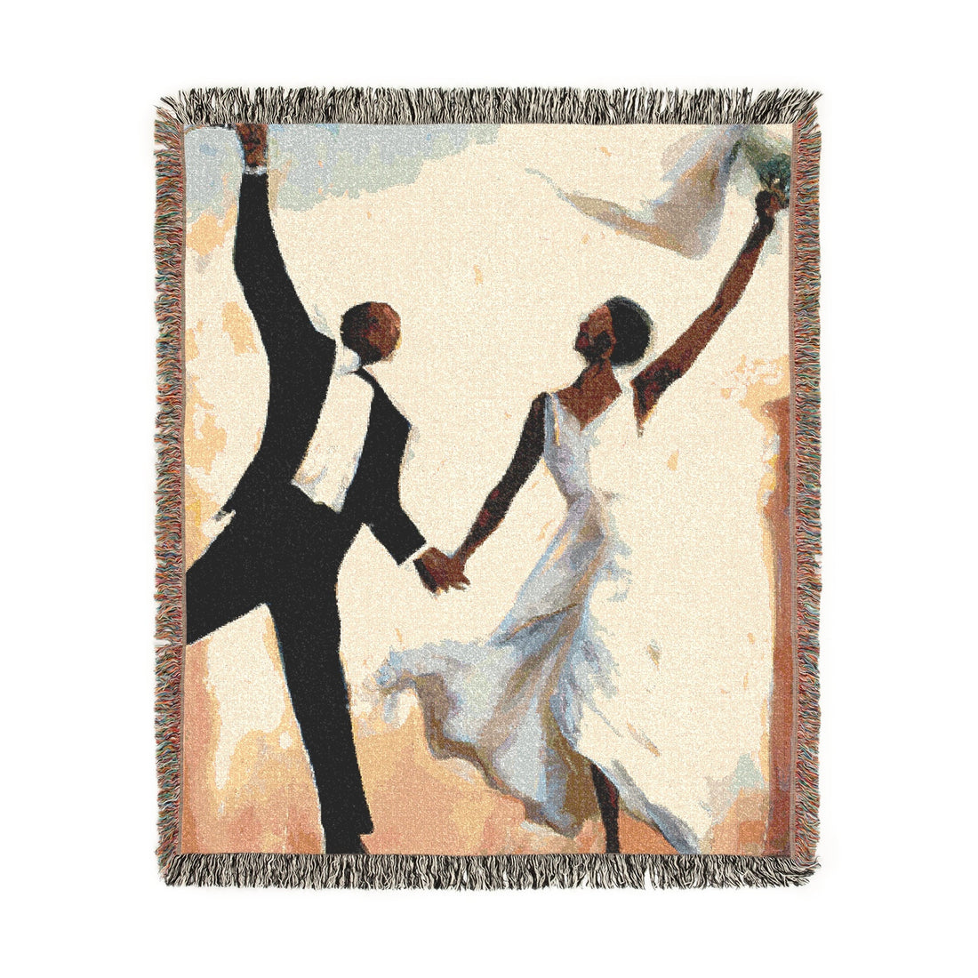 Jumping The Broom, Artist Tapestry | Woven Blanket