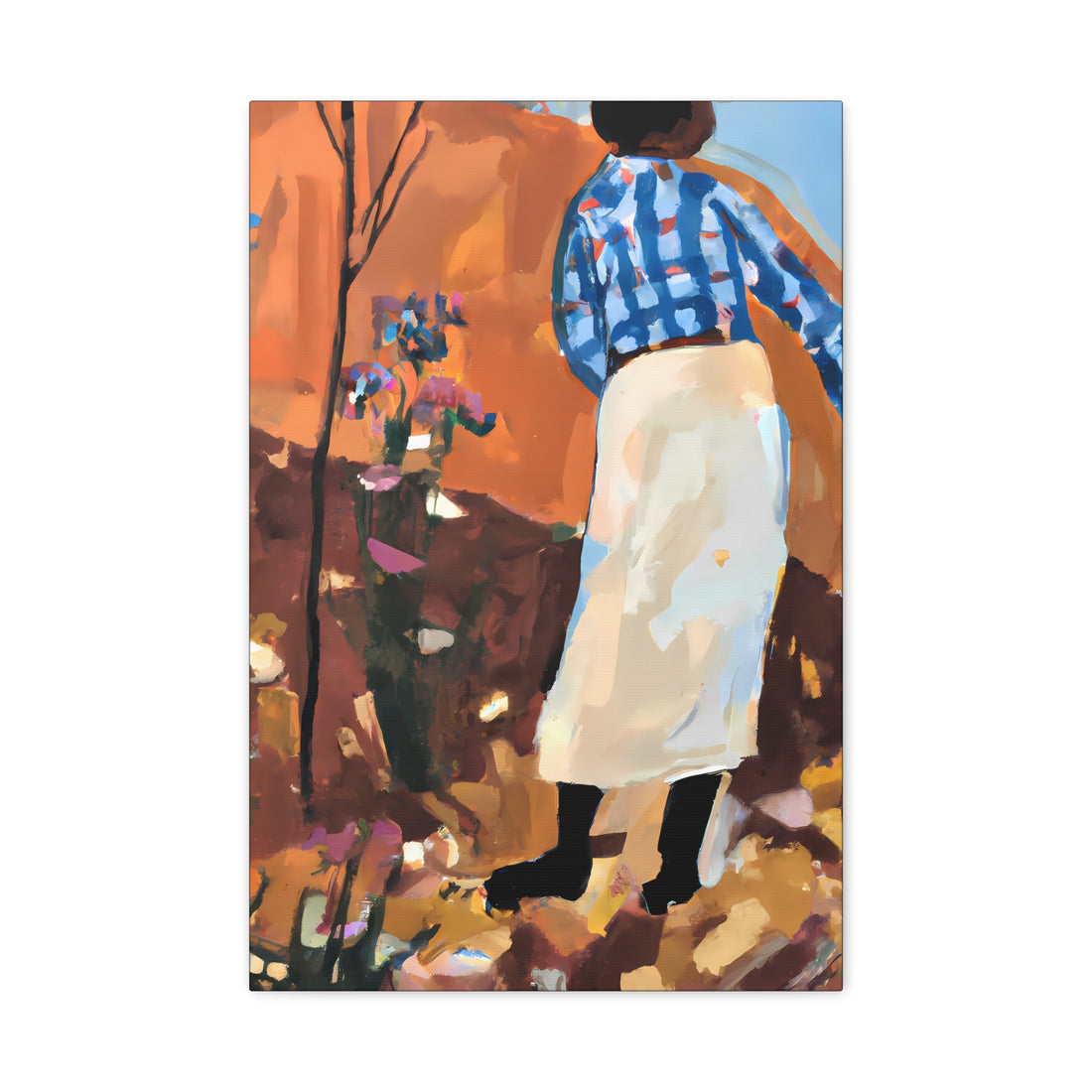 Picking, Land Series | Canvas Wall Art