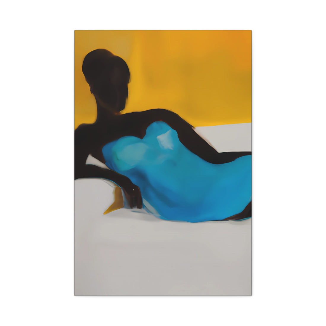 Loved, Fluid Series | Canvas Wall Art