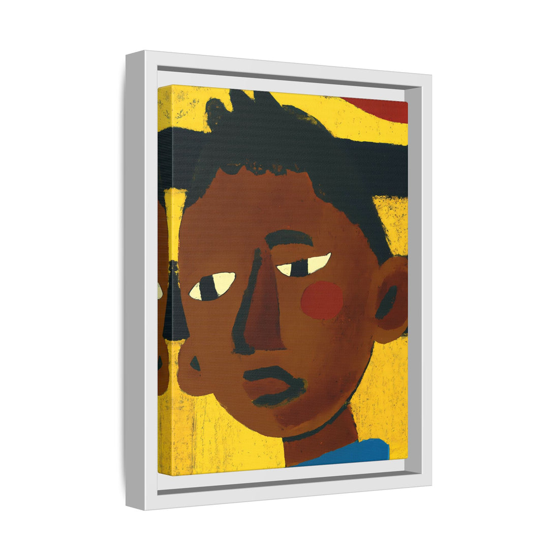 John, Folk Series | Framed Canvas Wall Art