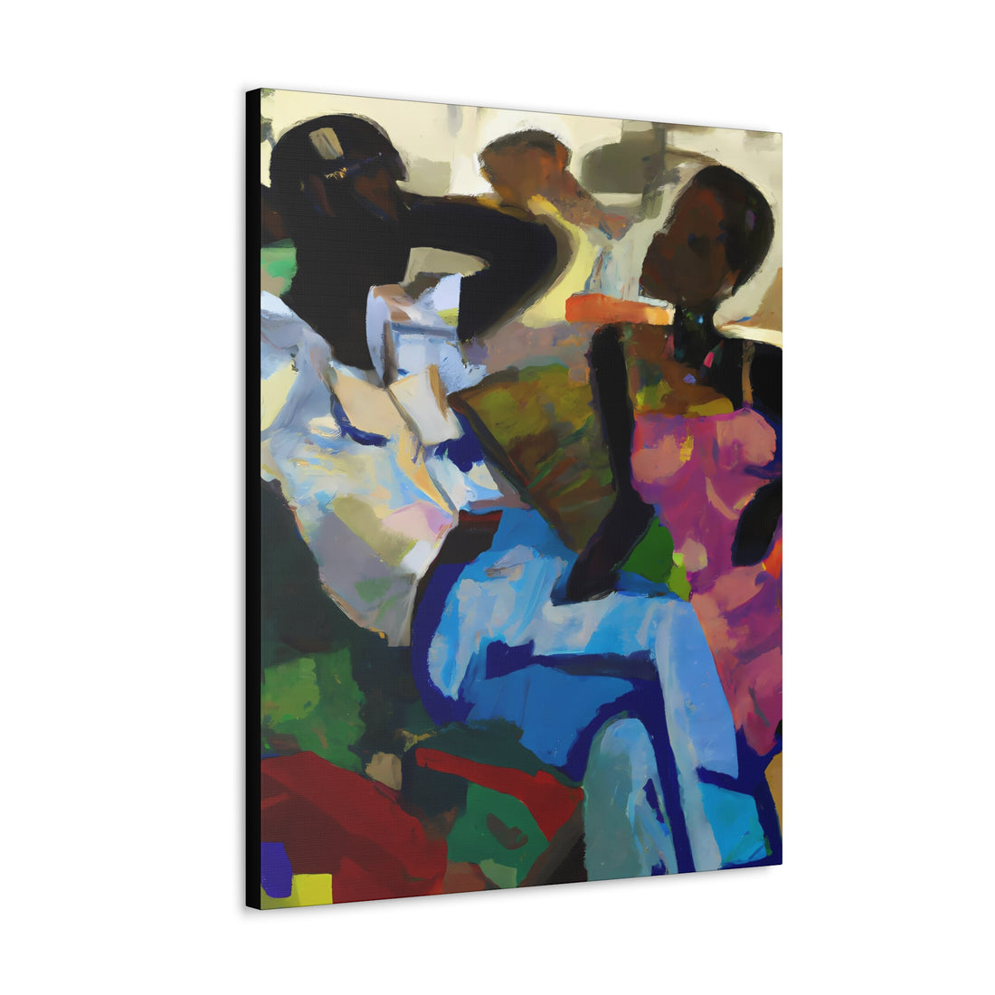 Pink Lady, Black Love Series | CANVAS Gallery Wrap