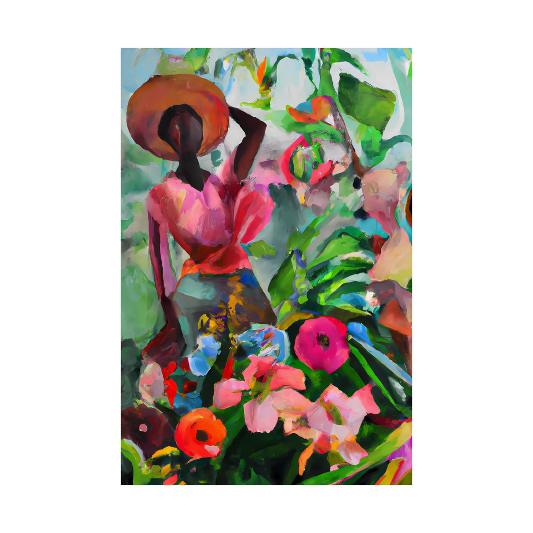Wildflowers, Garden Series | Poster Print