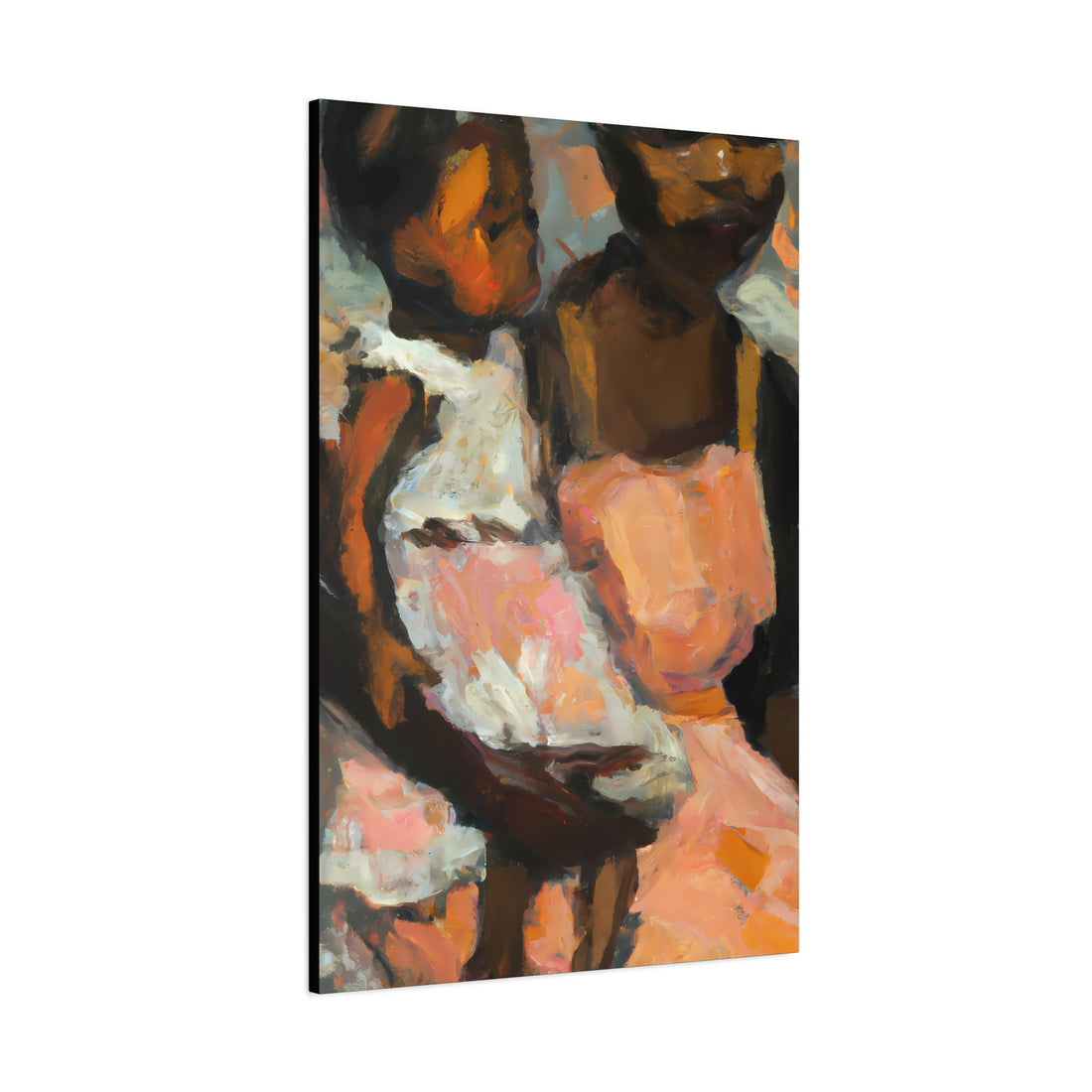 Peach Mother, Canvas Wall Art Daughter Series