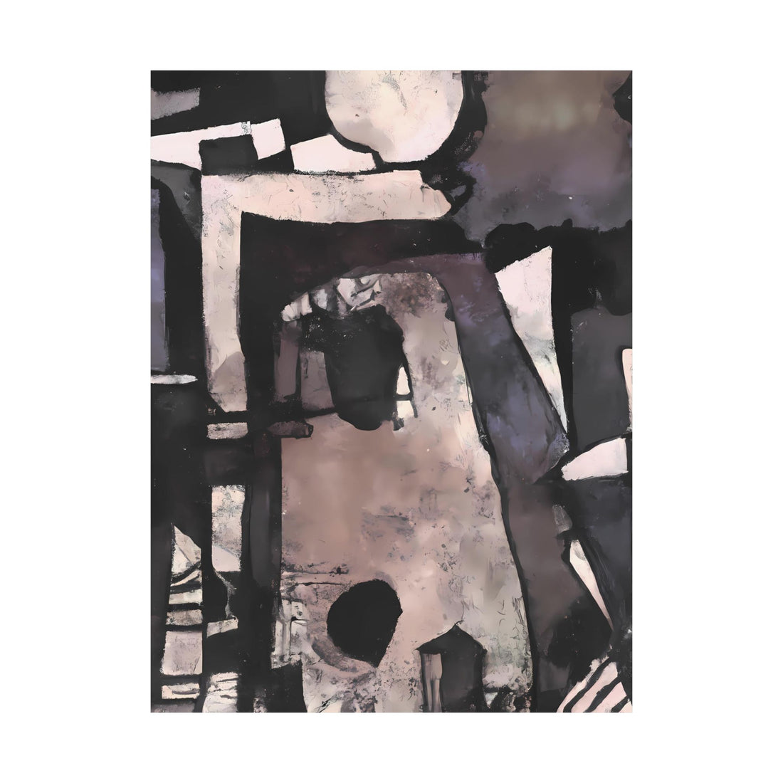 Fatherly Love, Abstract Series | Poster Print