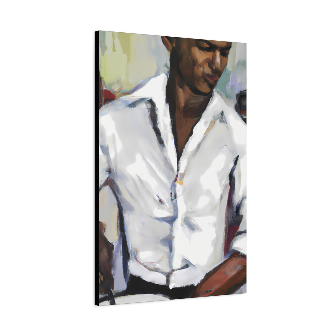 Dinner Date, Men Series CANVAS Wall Art