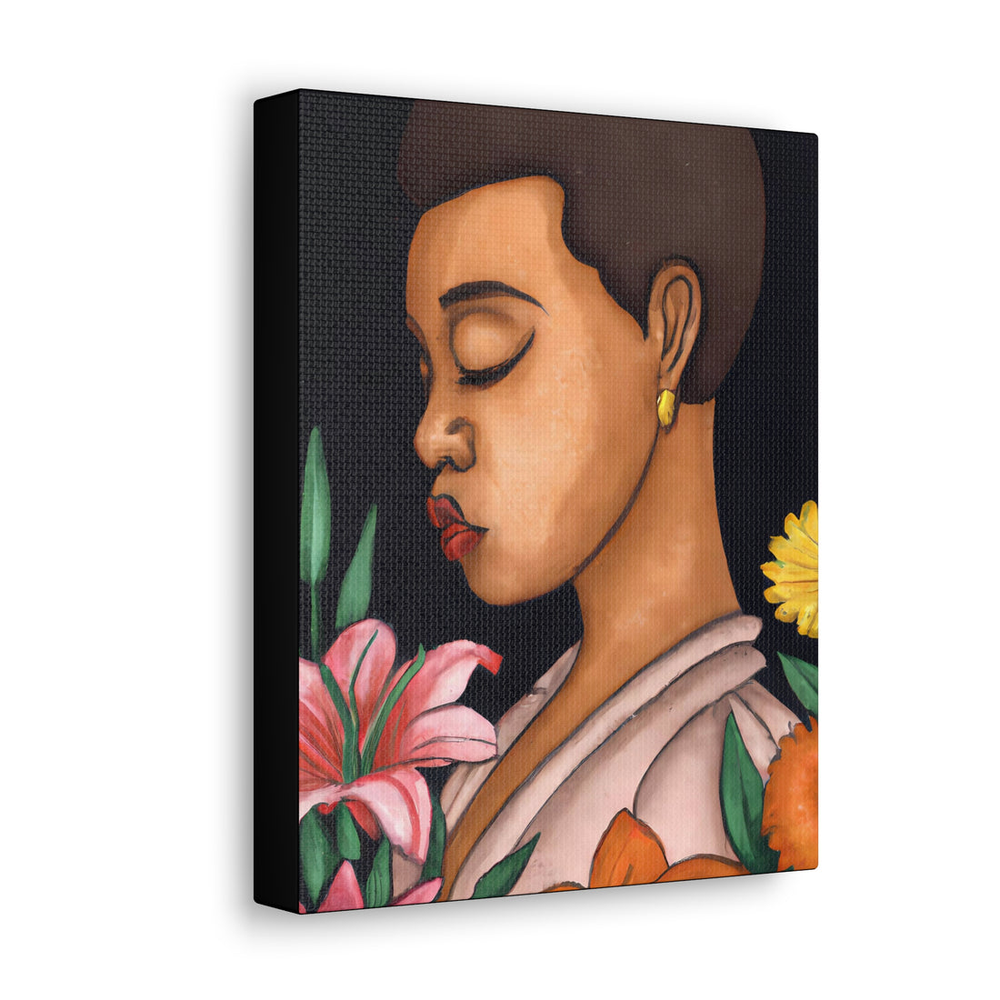 Afro, Beauty Series | Canvas Wall Art