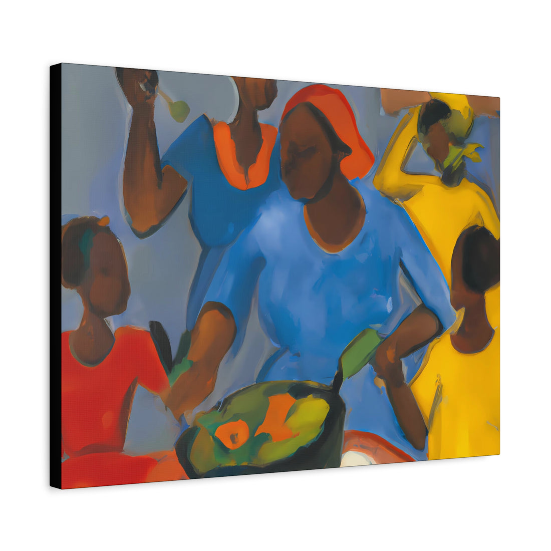 Sunday Dinner, Over the Sofa | Large CANVAS Wall Art