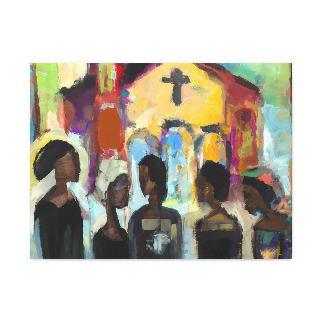 Sisters, Over the Sofa | Horizontal CANVAS Art