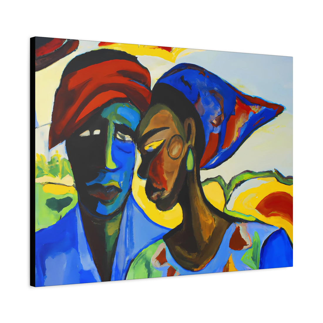 Mosaic, Over the Sofa | Horizontal CANVAS Art