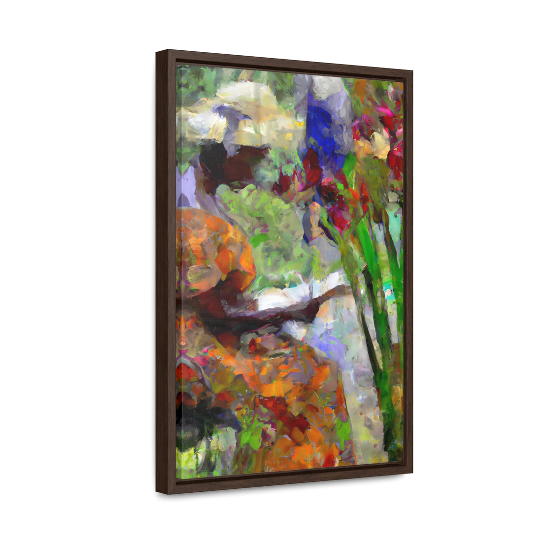 Botanical Garden, Cottage Series | Framed Canvas Art