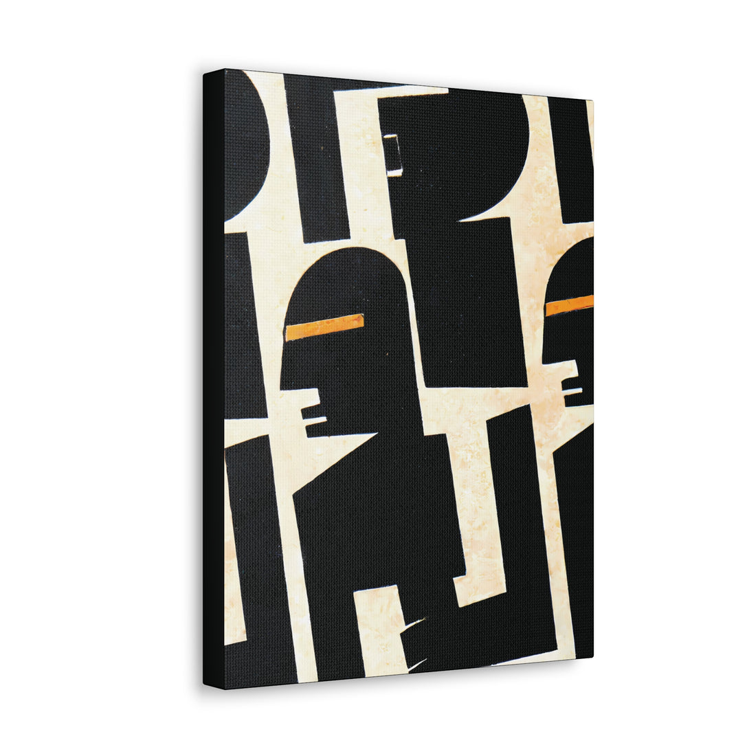 Profile 2, Contrast Series | Canvas Wall Art