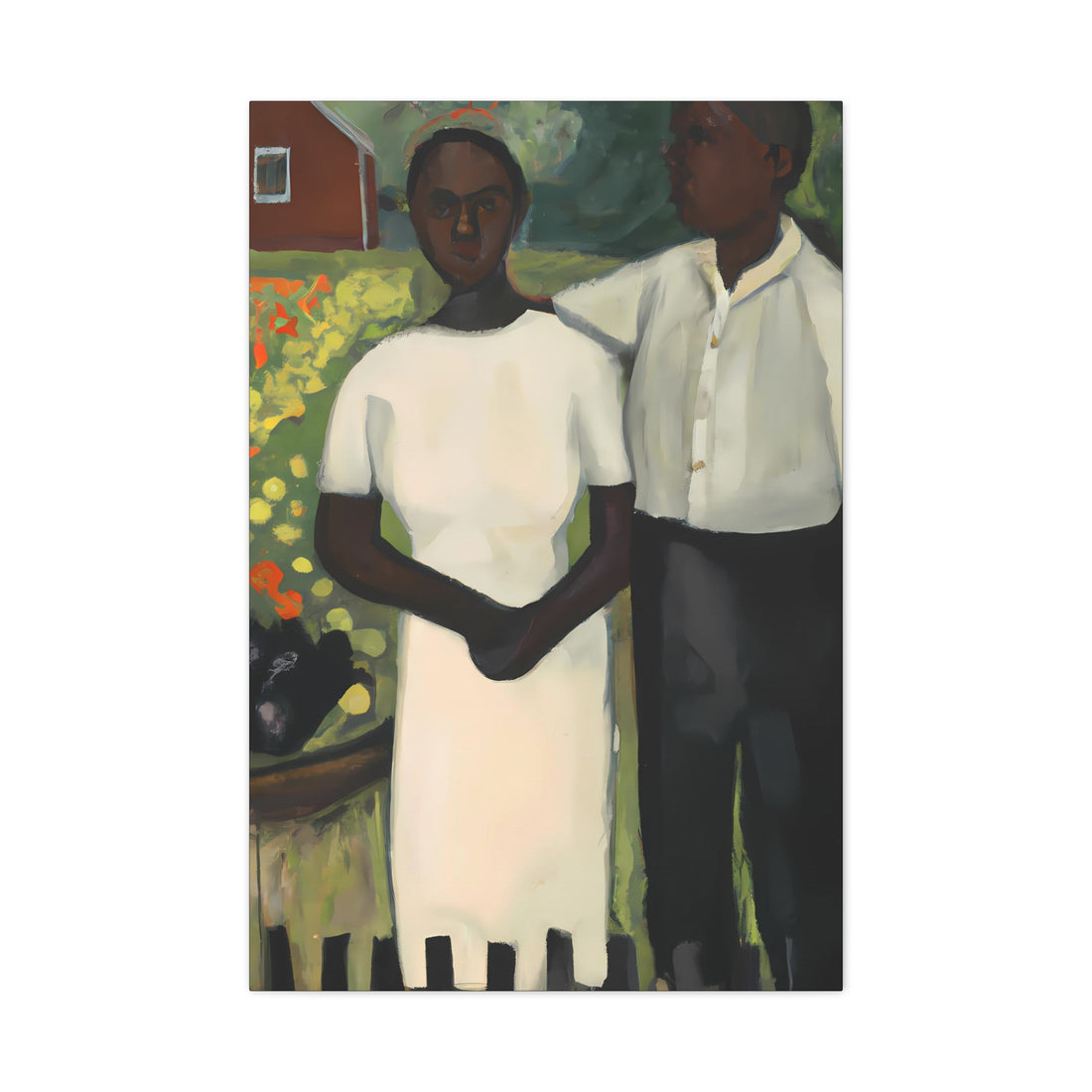 Autumn Harvest Folk Art Series, CANVAS wall art